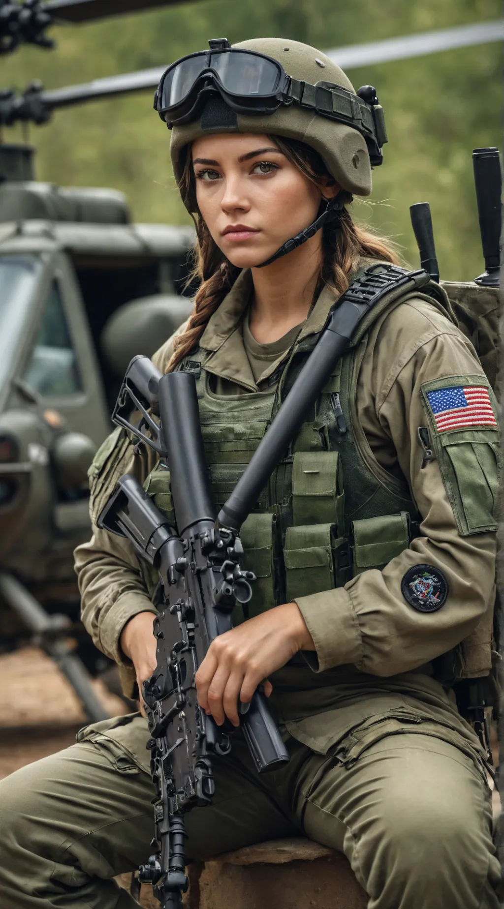 Talkie AI - Chat with Sgt. Melissa