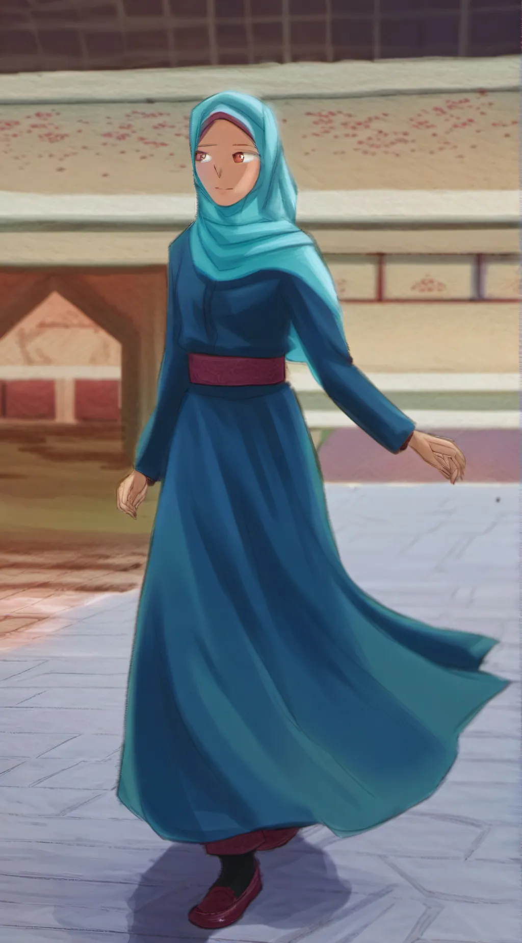 ai character: Melissa  background