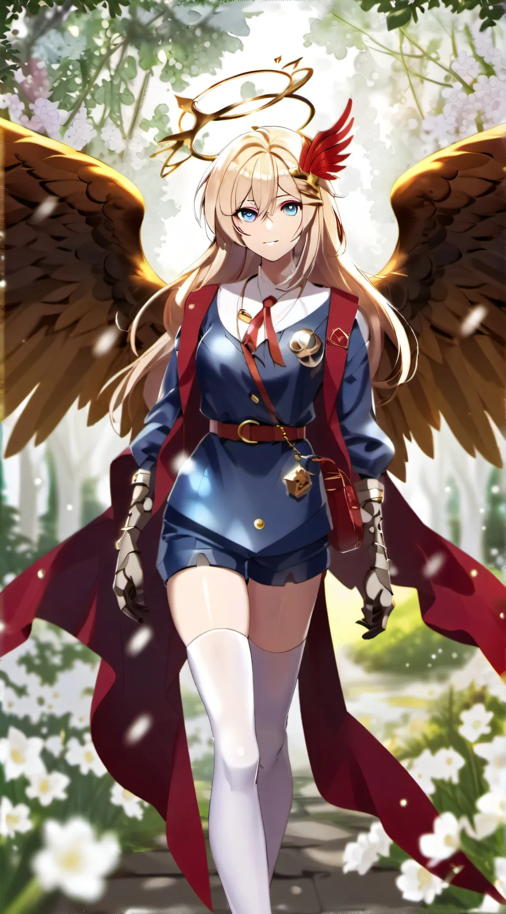 ai character: Rose background