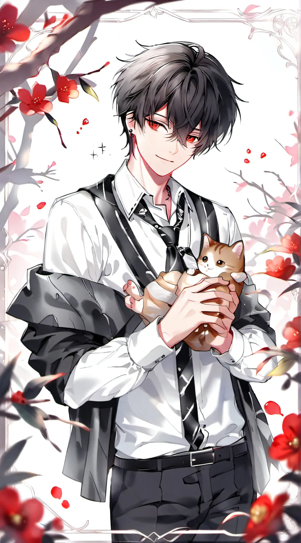 ai character: Cat roommate👌 background