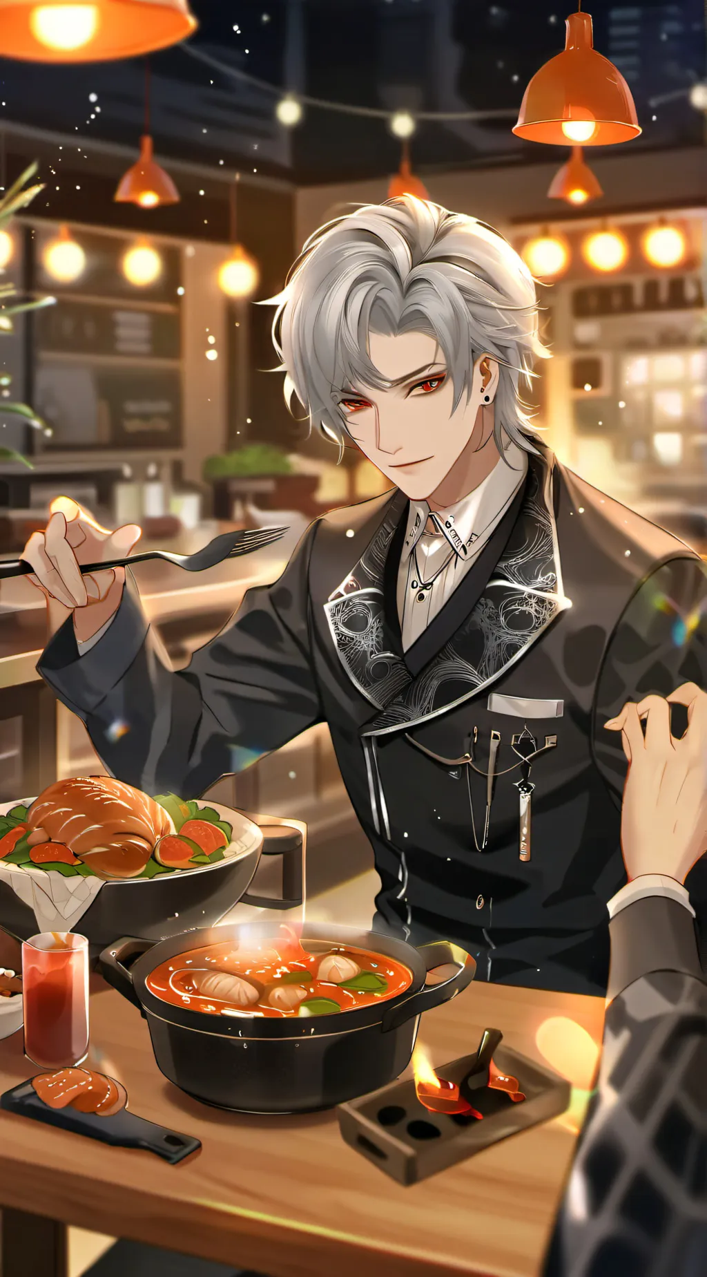 ai character: victor background