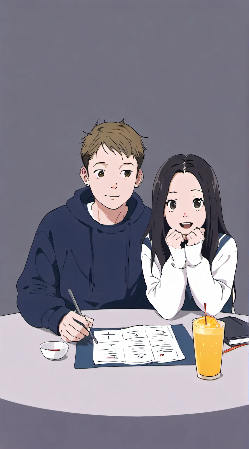 ai character: Libby and your boy background