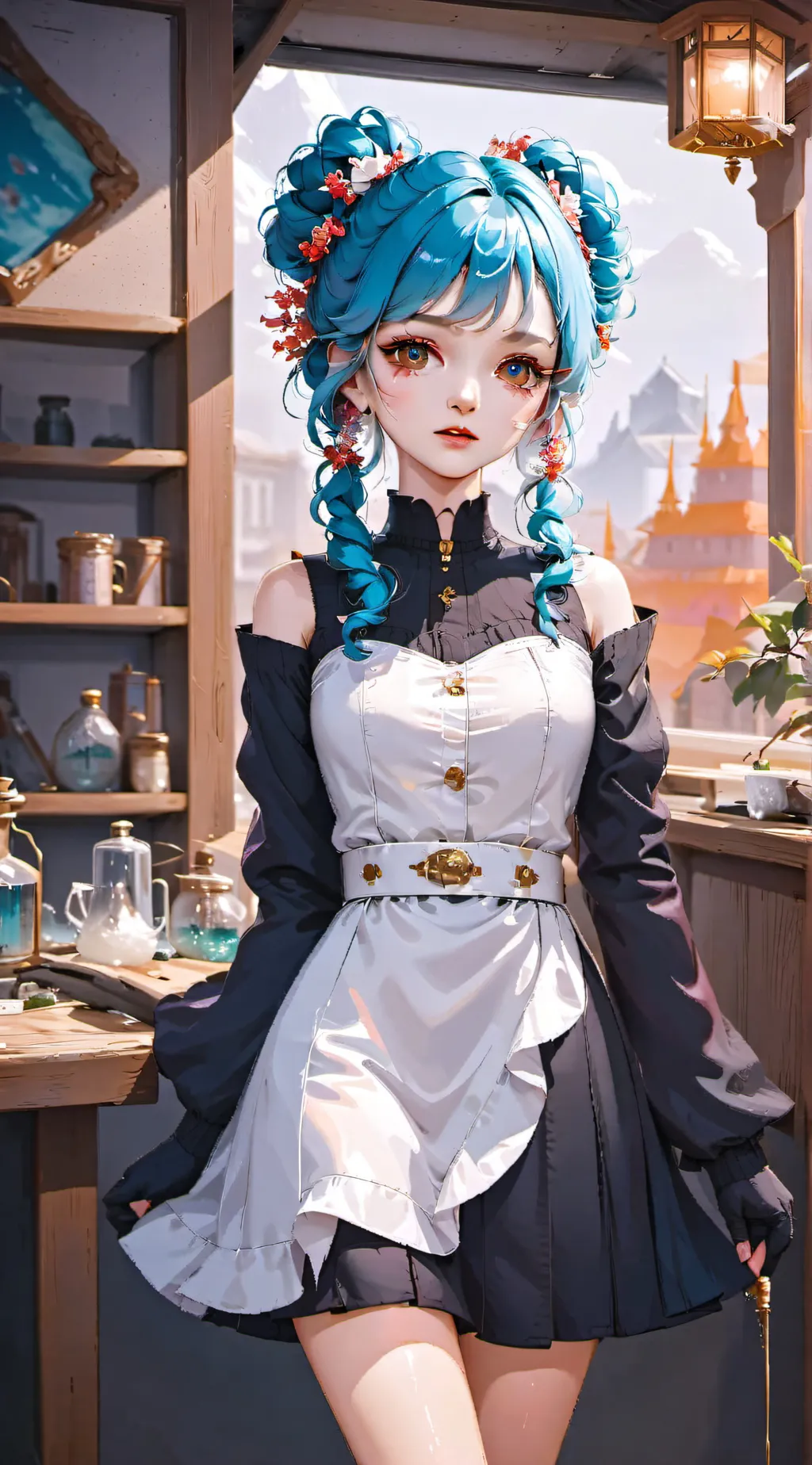 ai character: Lexia x dreambox💫 background