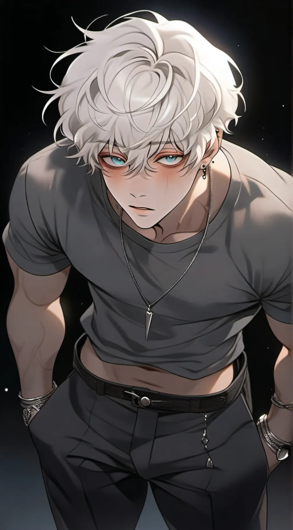 ai character: -Savion- background