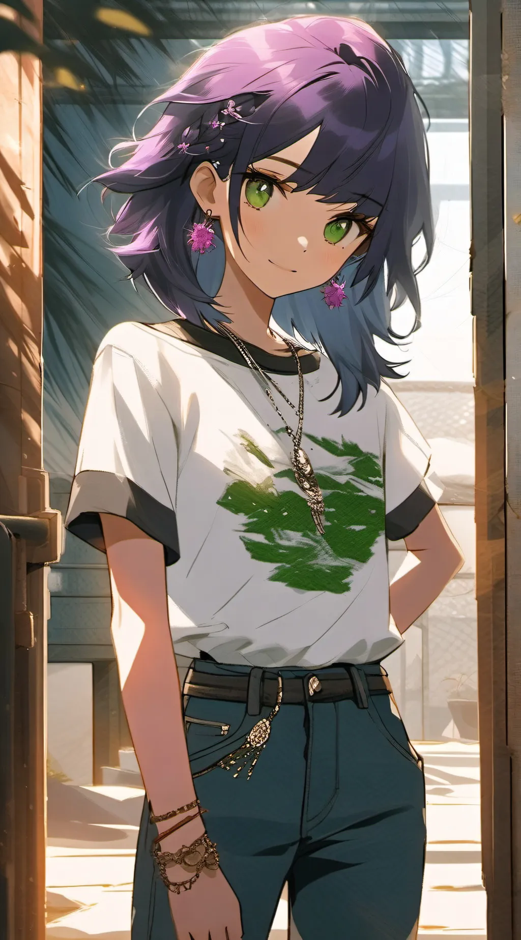 ai character: Misaki background