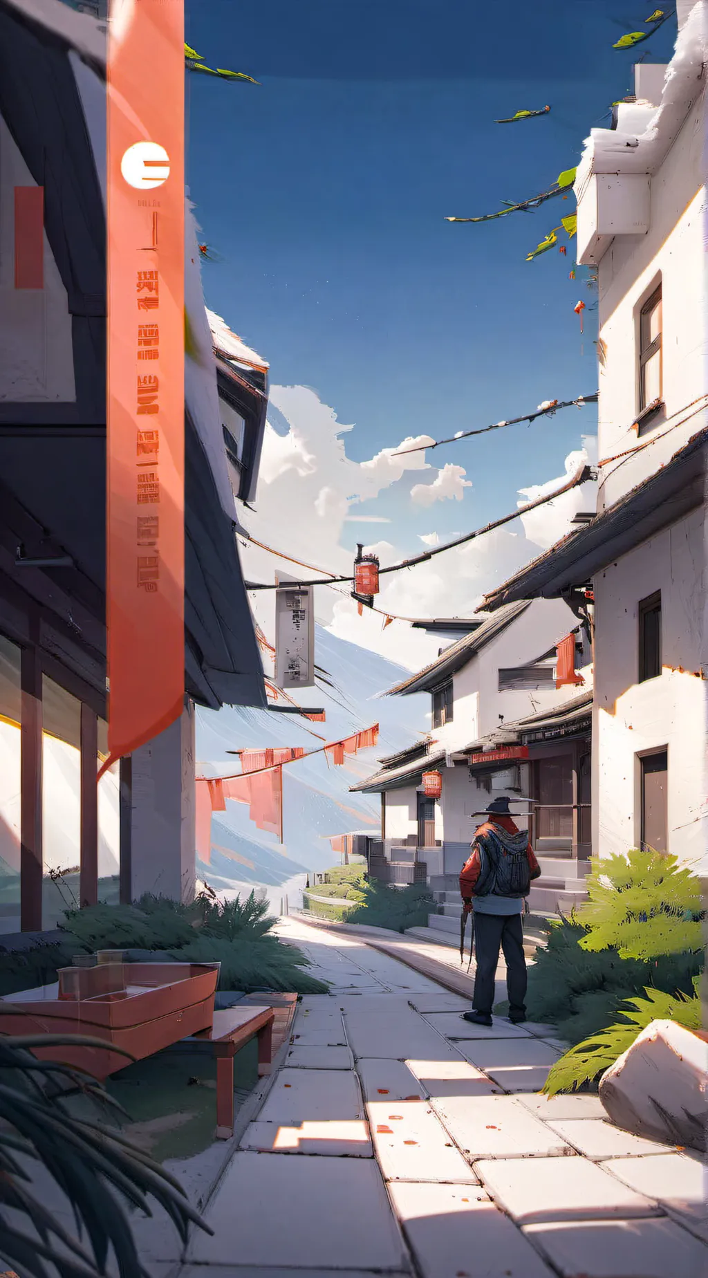 ai character: paul  background