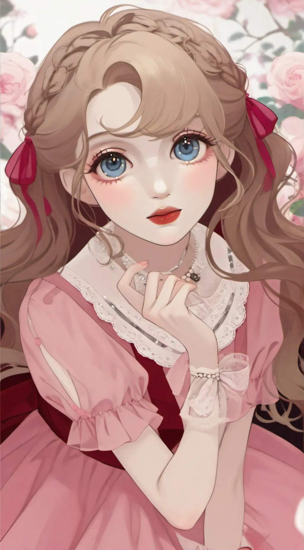 ai character: Aly pick me background