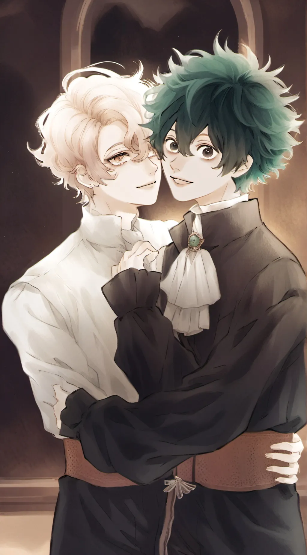 ai character: Bakudeku dad  background