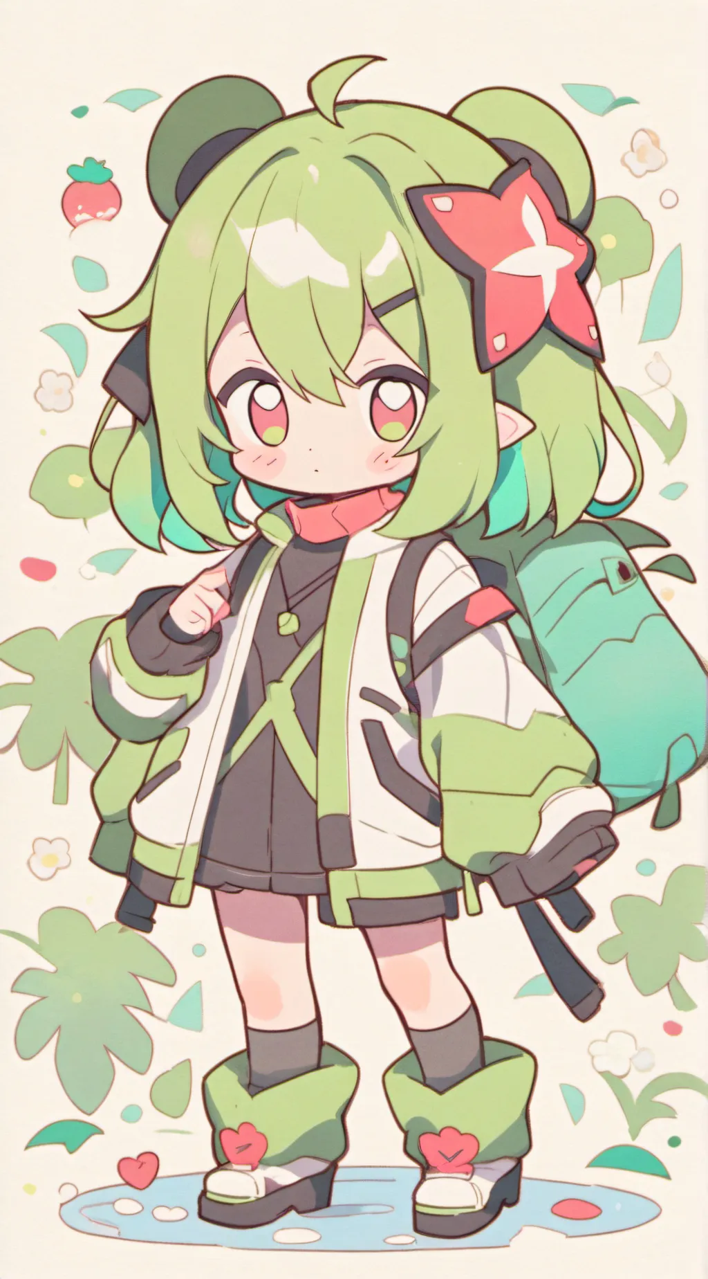 ai character: poppy  background