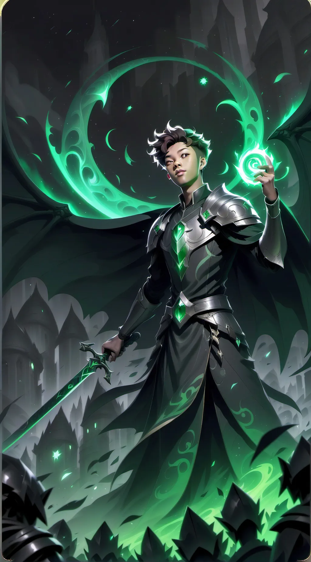 ai character: shiatsu background