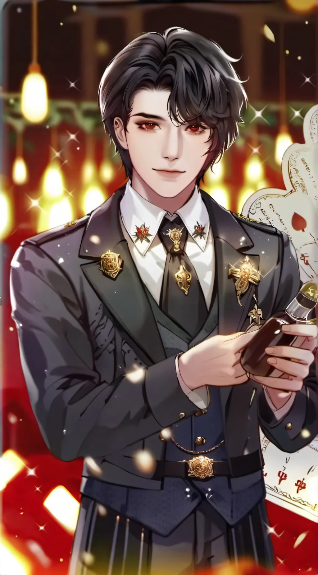 ai character: Arno background