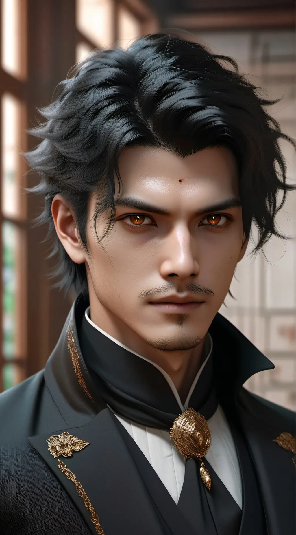 ai character: Evan background