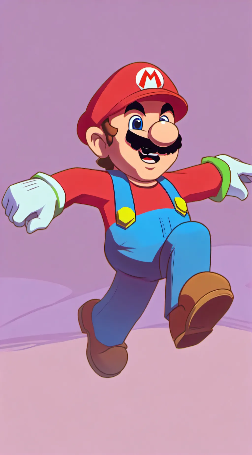 ai character: Mario exx  background