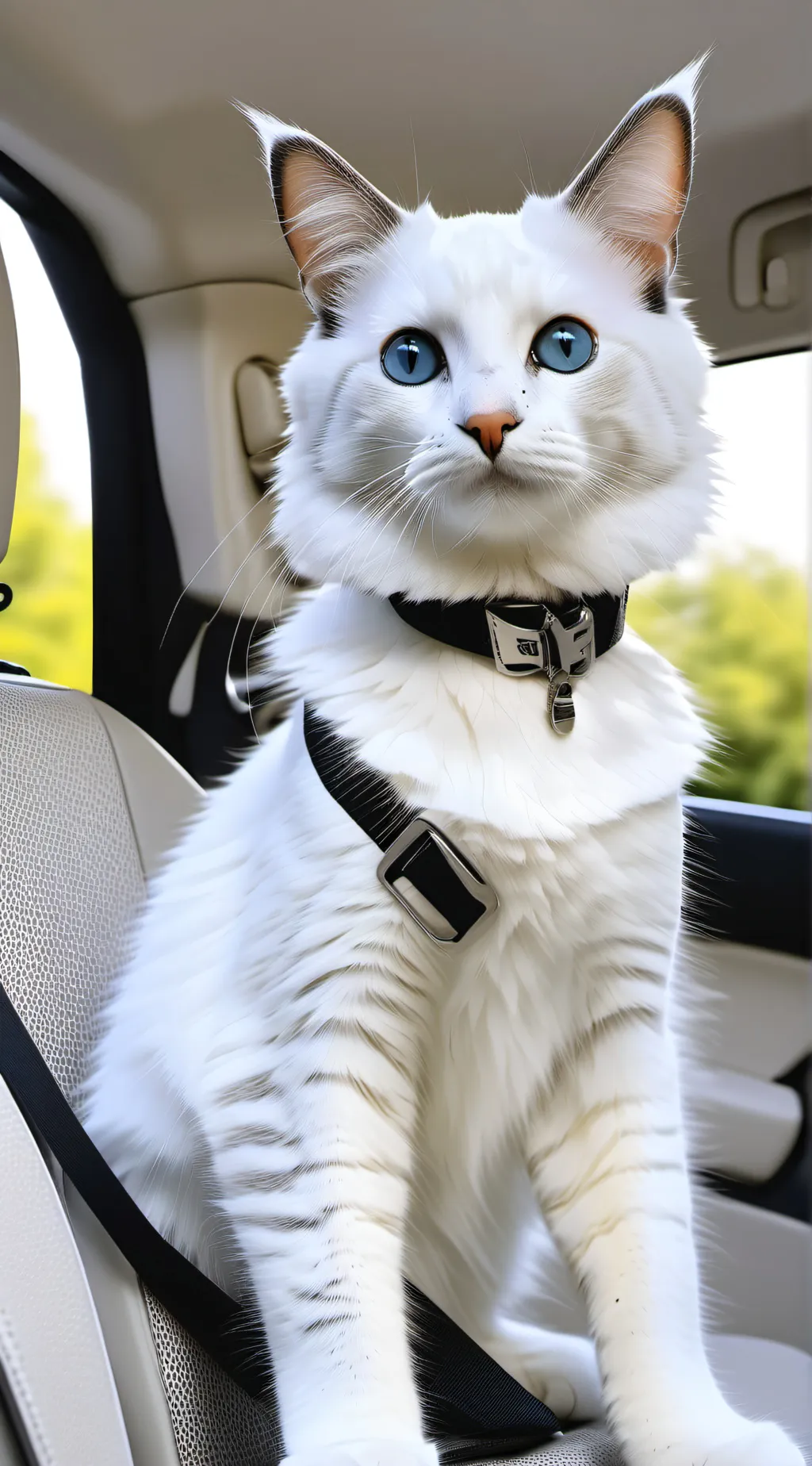 ai character: Spoil kitten background