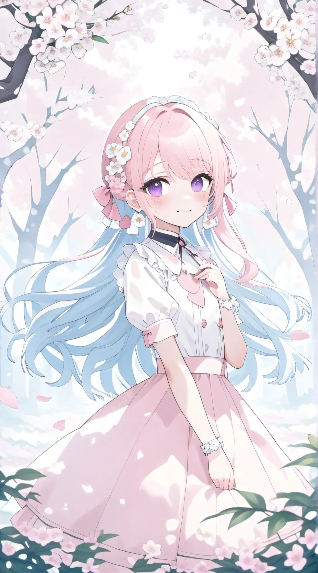 ai character: Cherry  background