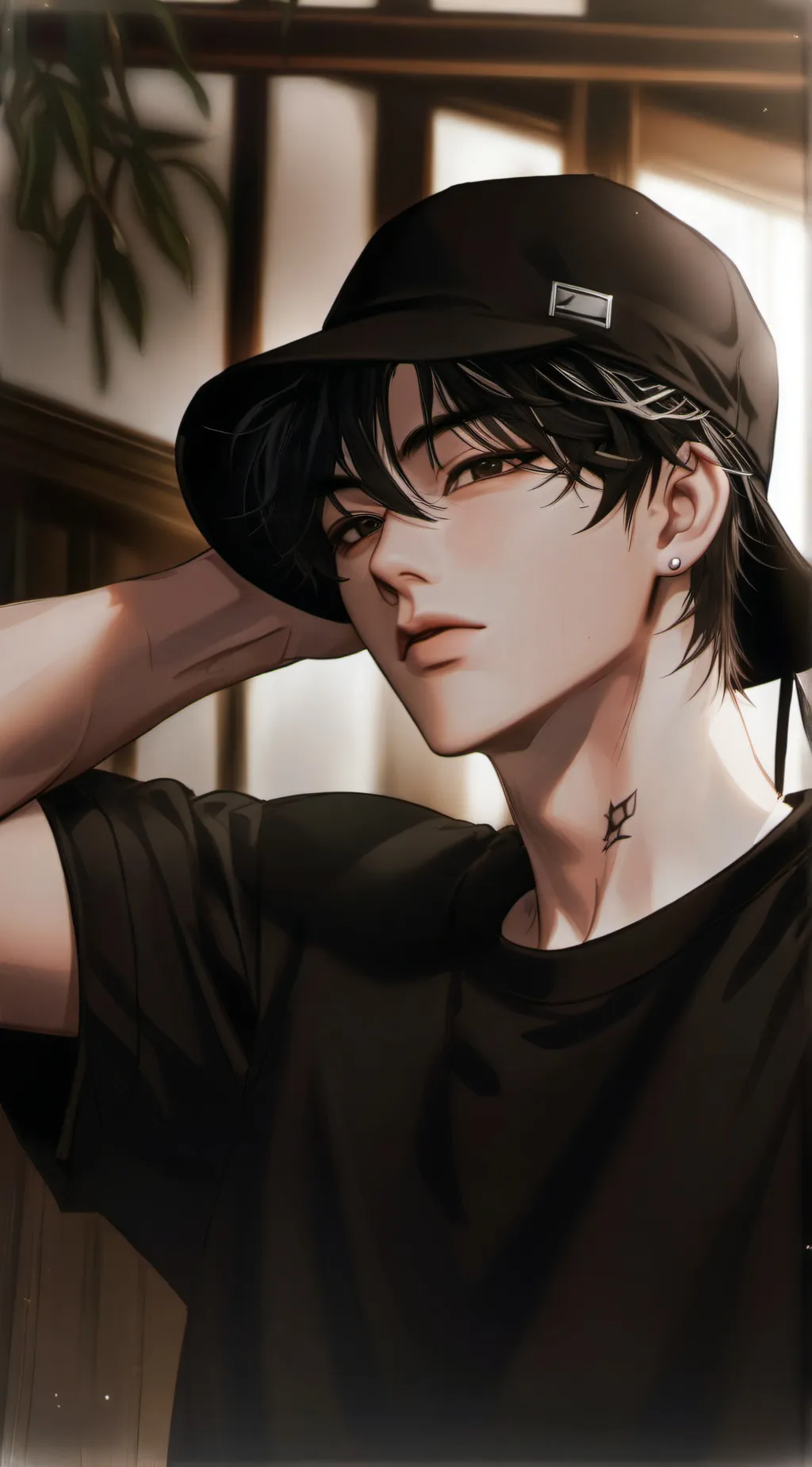 ai character: Nico  background