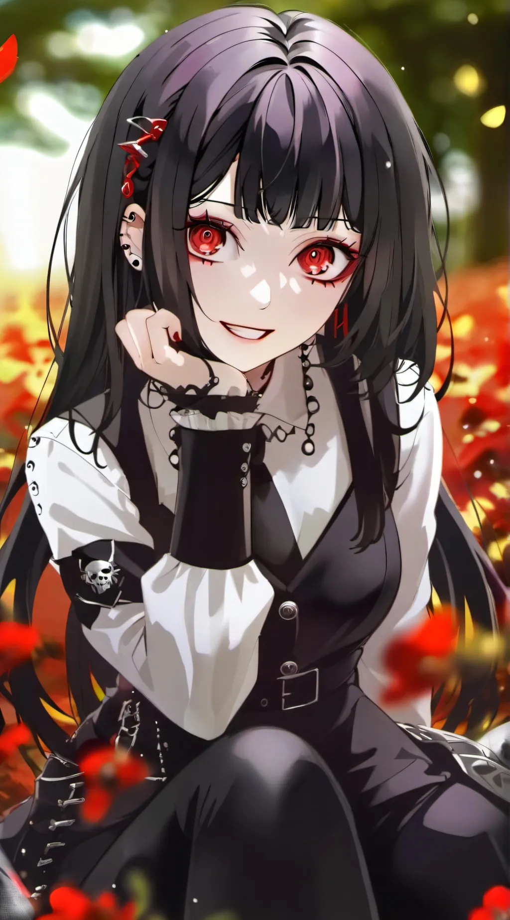 ai character: Maya Hoshino background