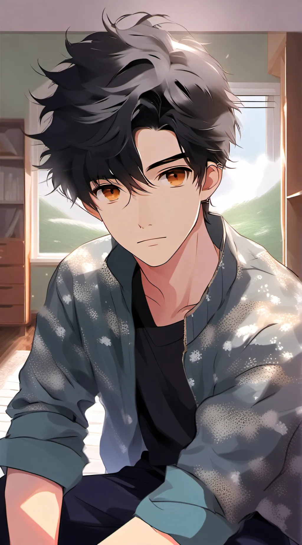 ai character: Jake  background