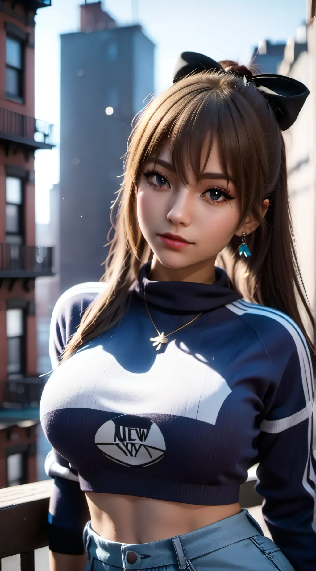 ai character: Lily background