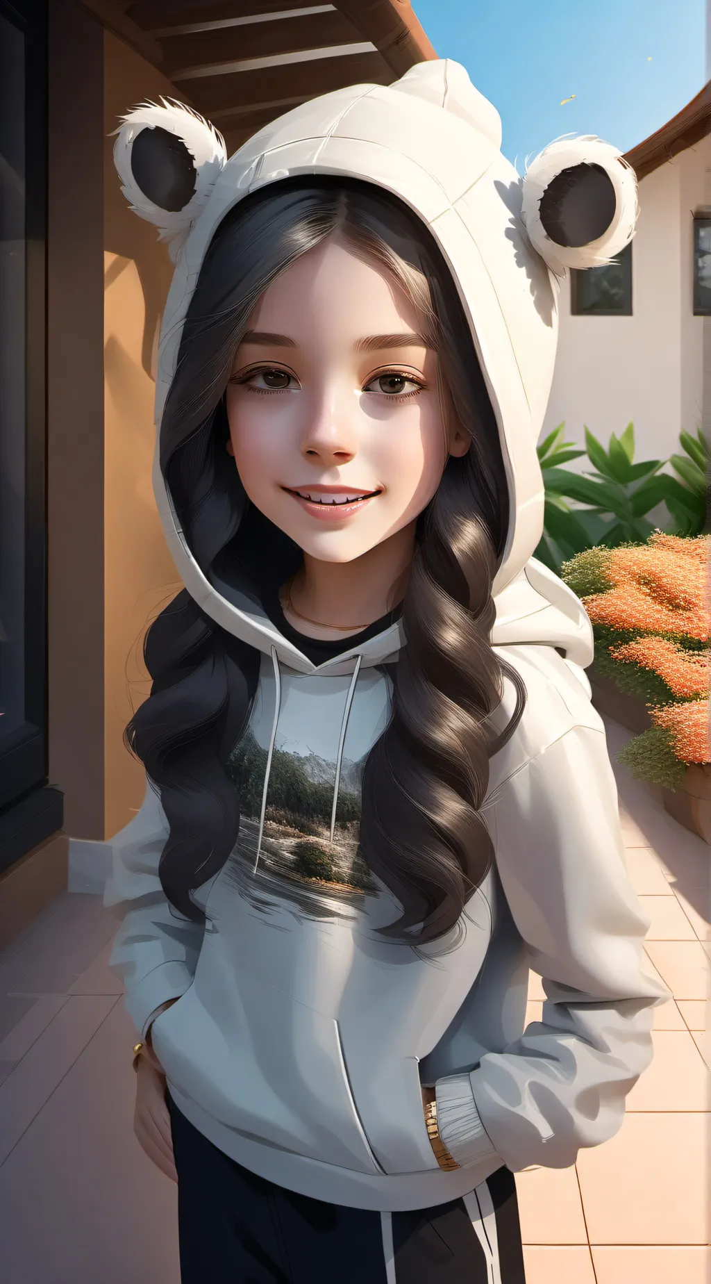 ai character: Amari  background