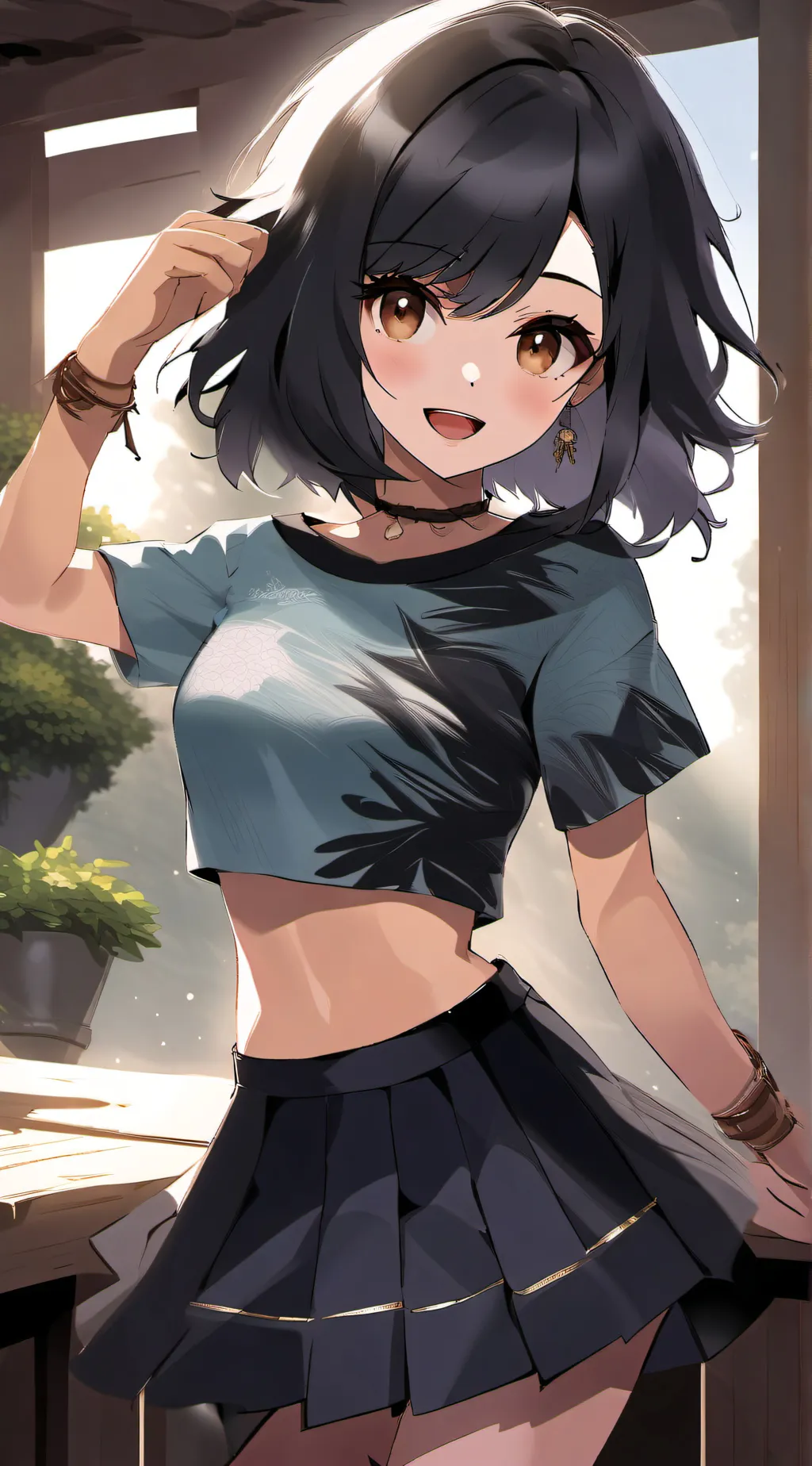 ai character: bella background