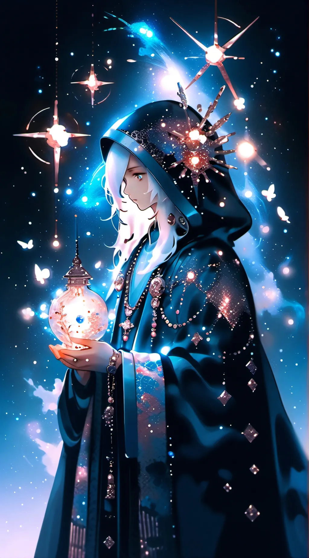 ai character: ❄️James❄️ background