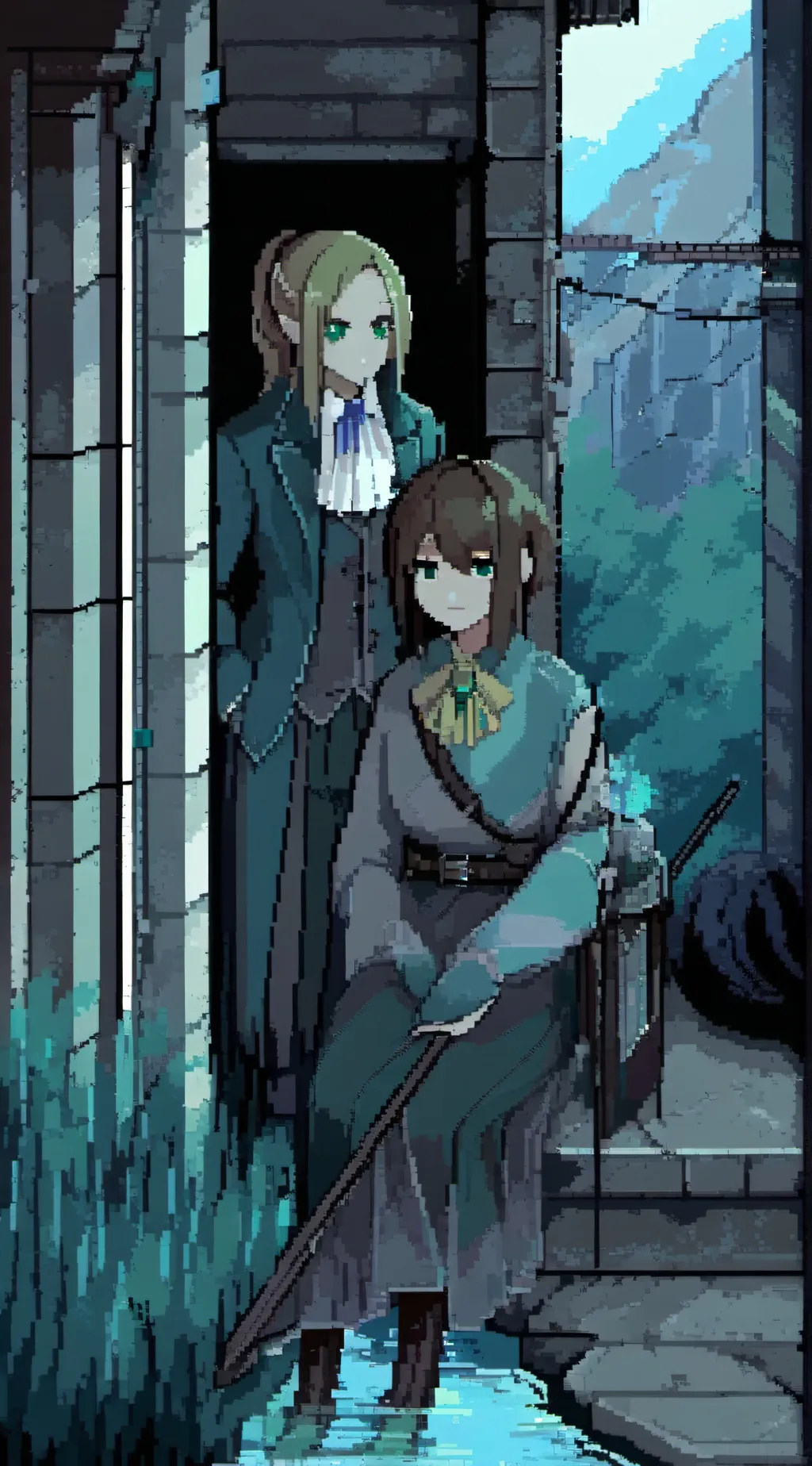 ai character: andres vampiro  background