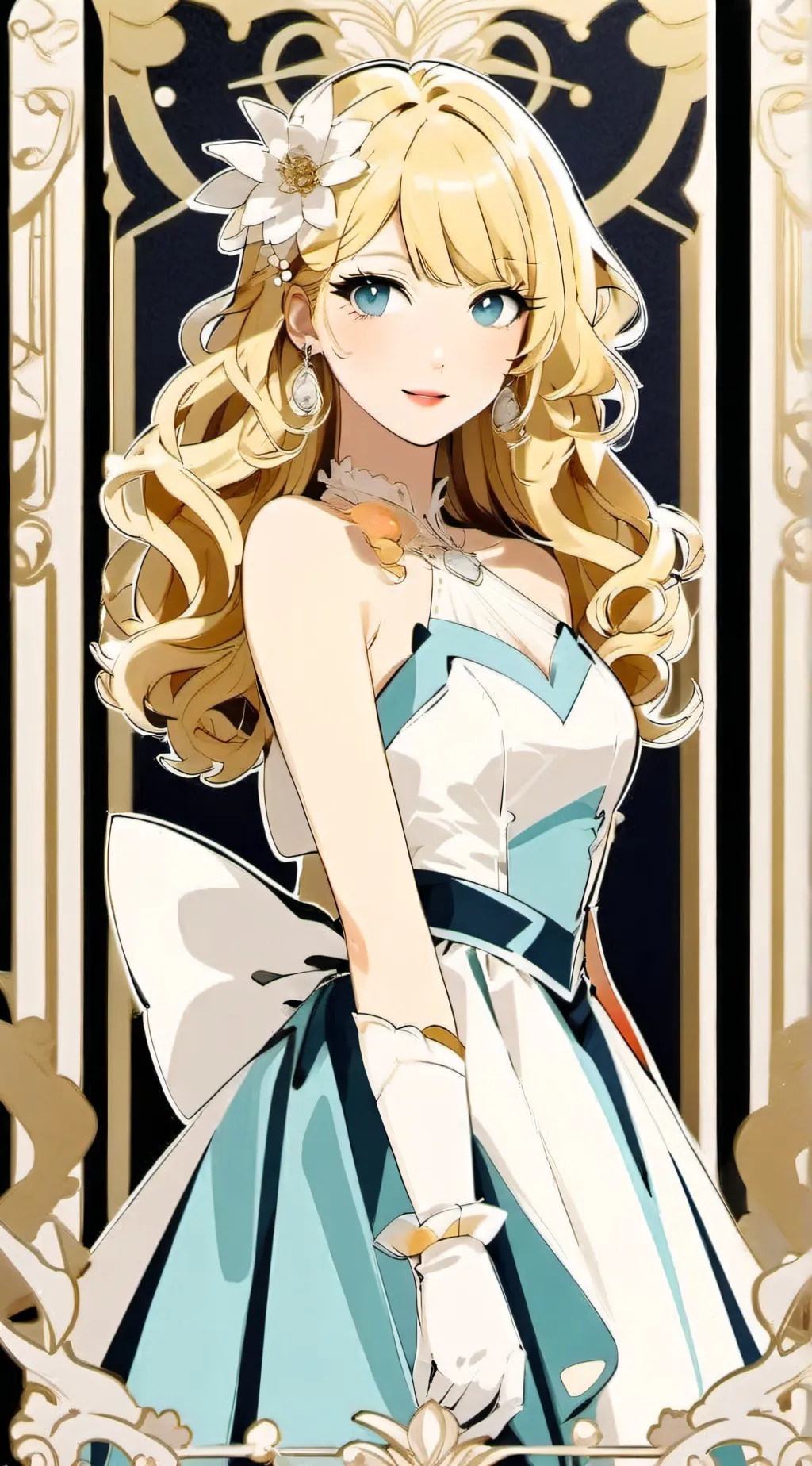 ai character: Draya Malfoy background