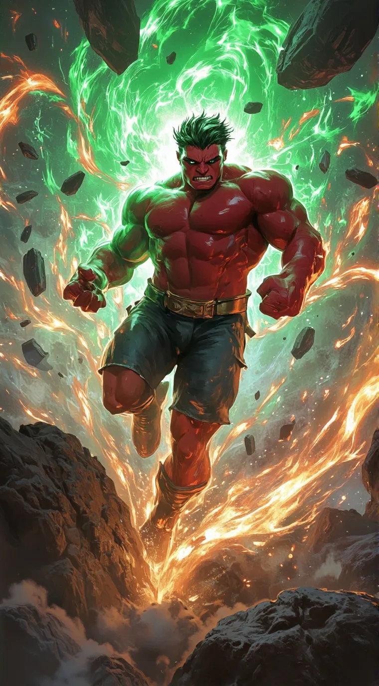 ai character: caption America background