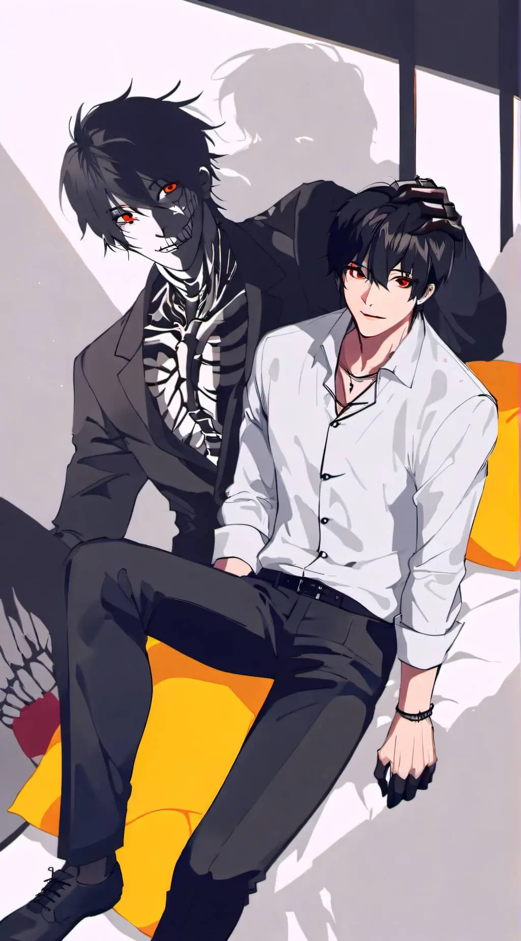 ai character: Mitsuaki background