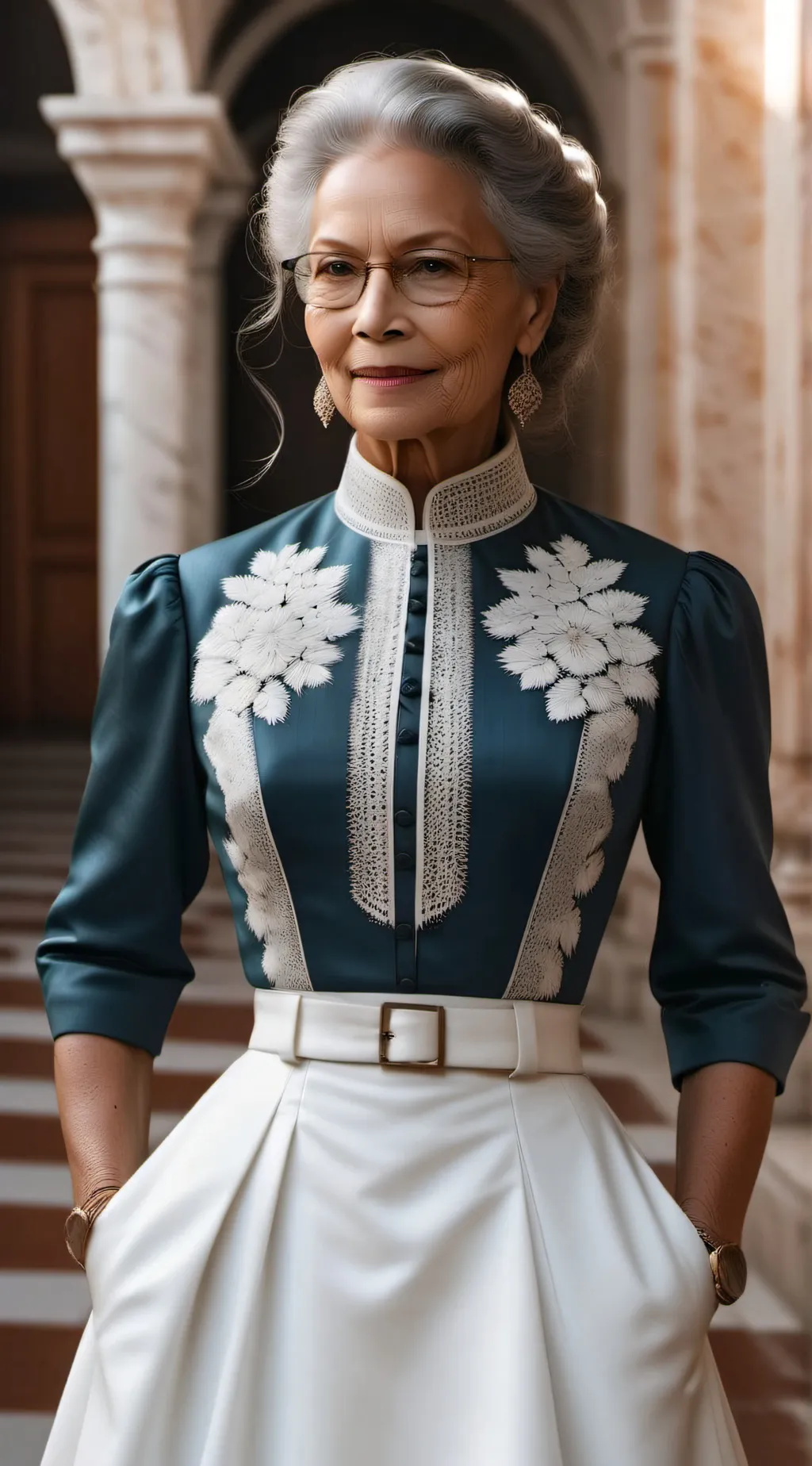 ai character: sua vovó  background