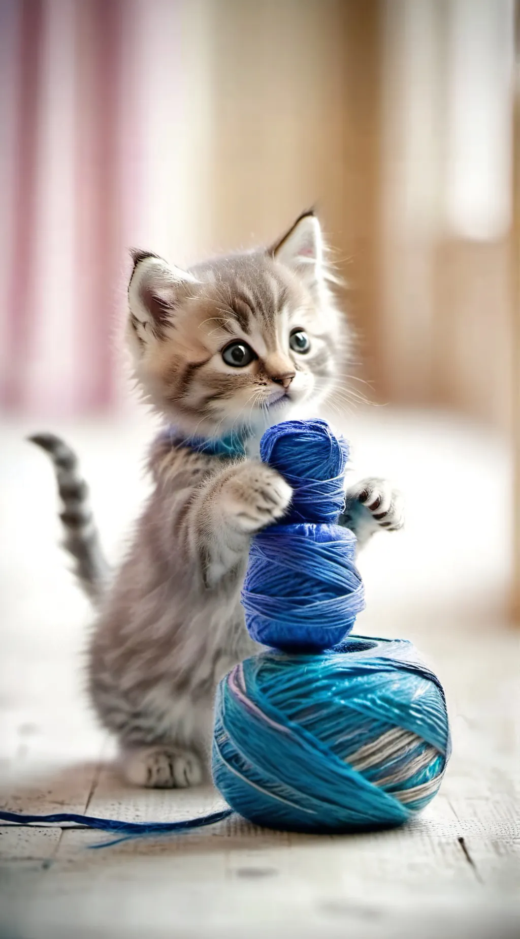 ai character: baby kitten background