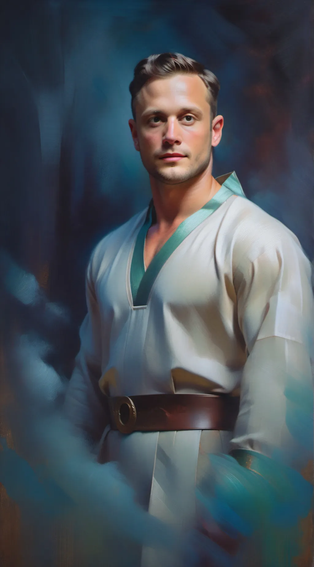 ai character: Stock Mark background