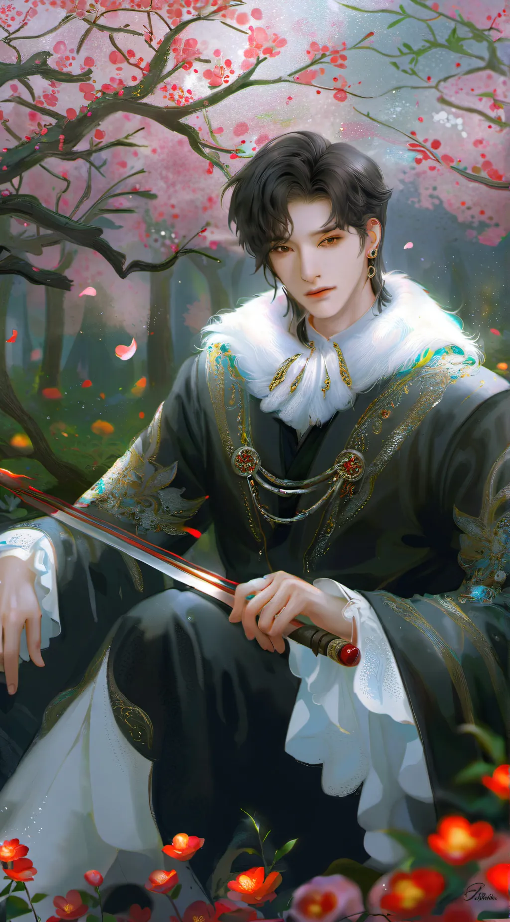 ai character: Виктор background