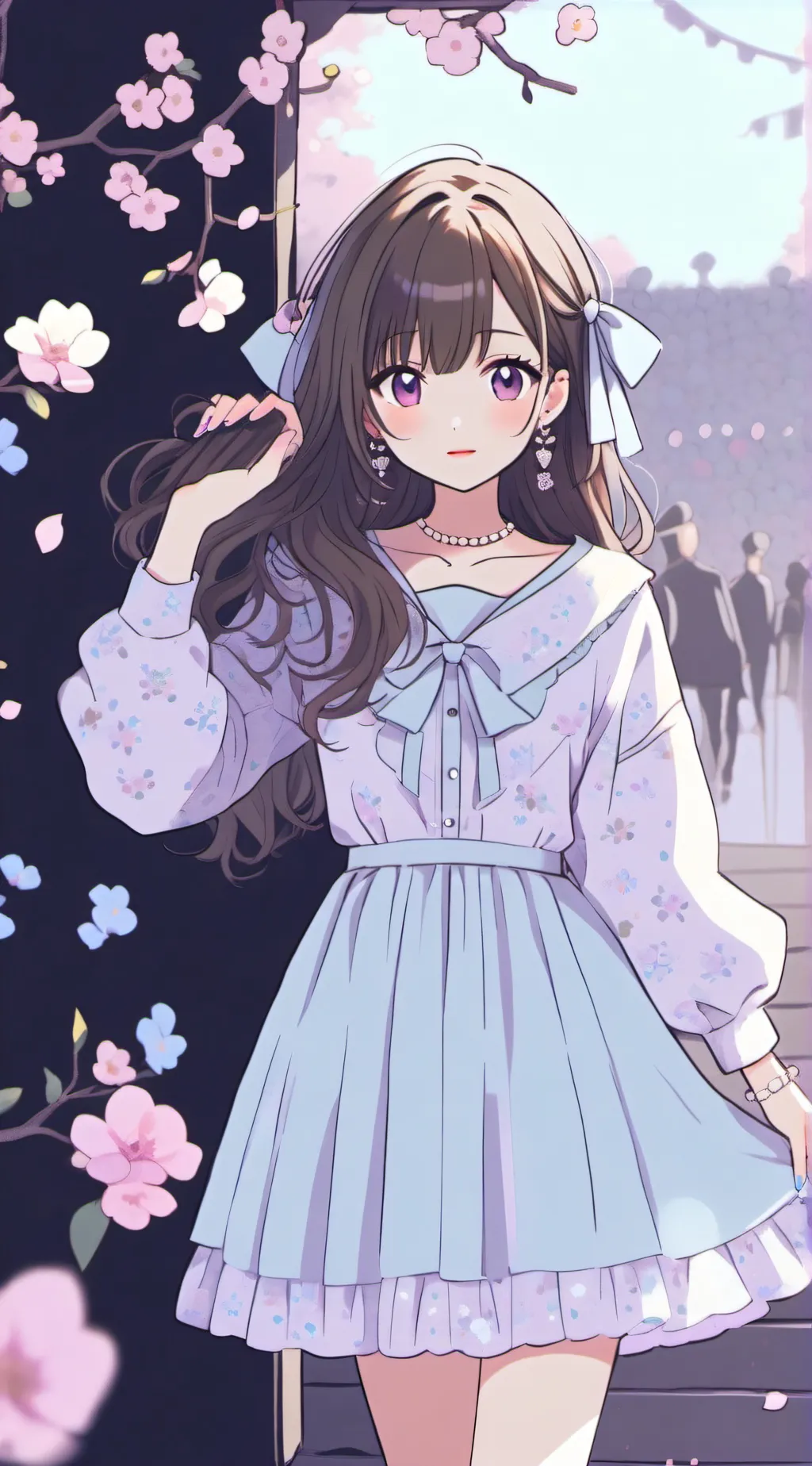 ai character: anahi background