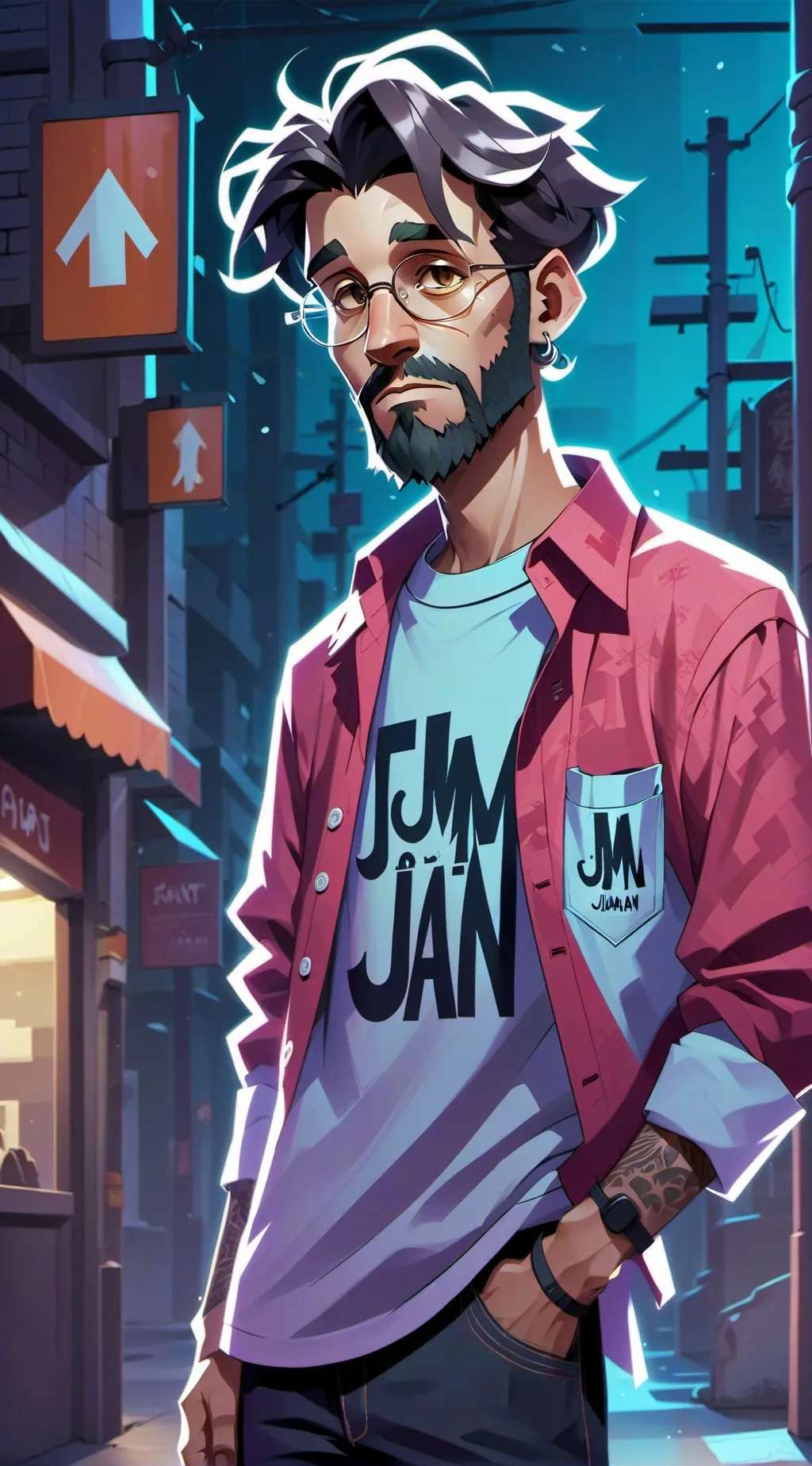 ai character: DeMarcus background