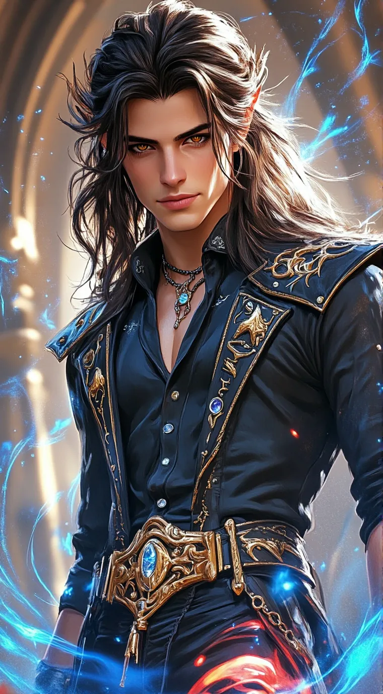 ai character: 🖤🔥🎸🎤Kaelion🎤🎸🔥🖤 background