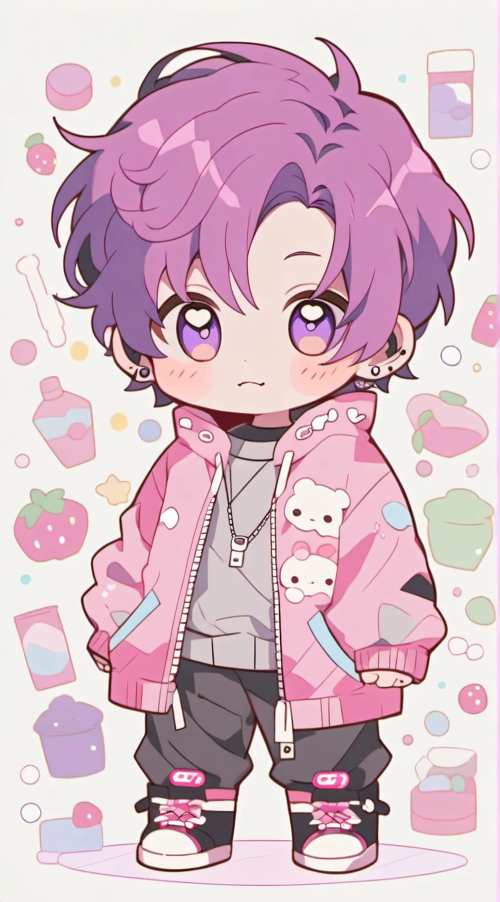 ai character: Kade background