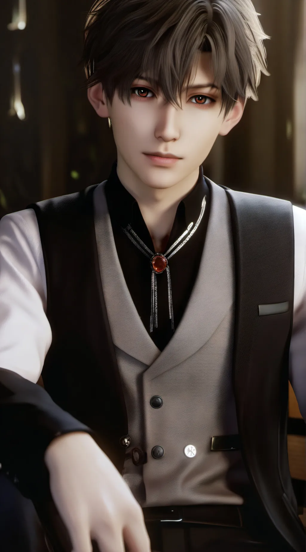 ai character: Alexander  background