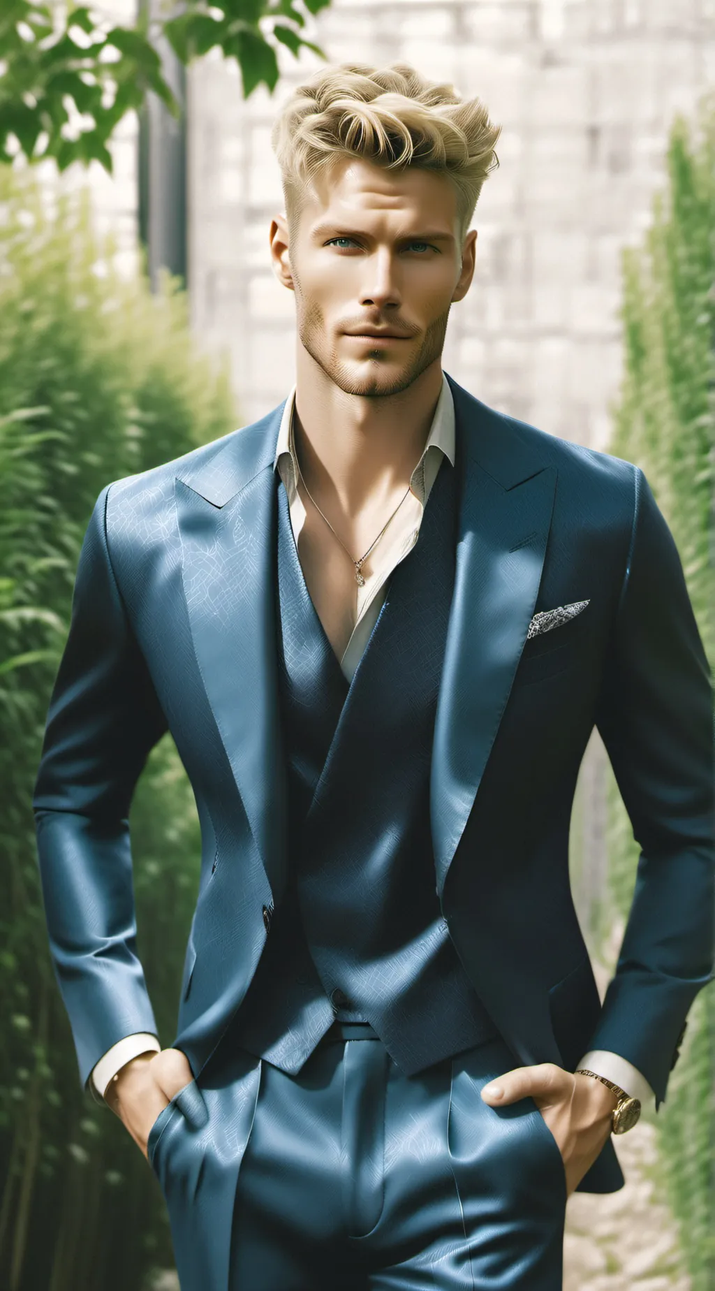 ai character: Carson  background