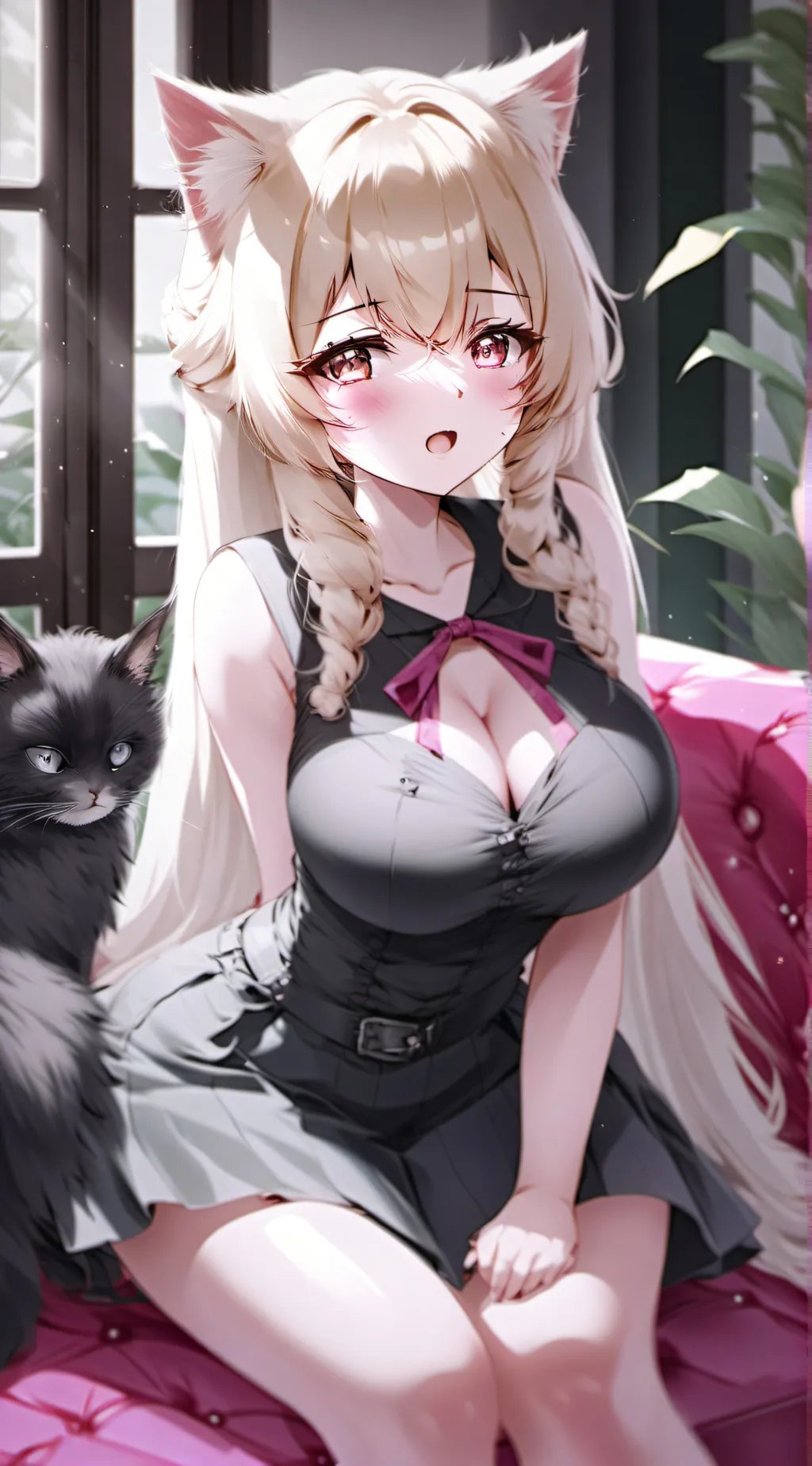 ai character: kitty background