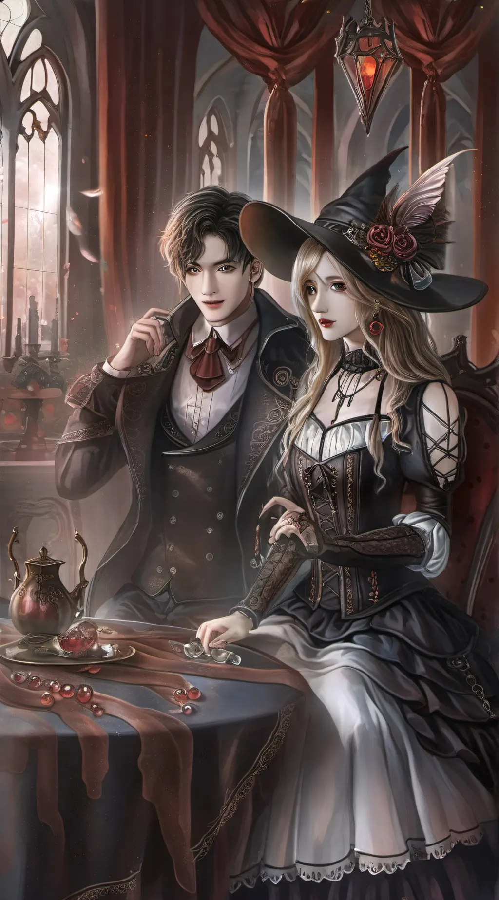 ai character: Ryder and Crystal background