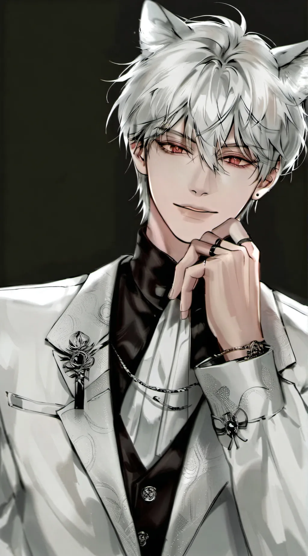 ai character: ❄️Mark❄️ background