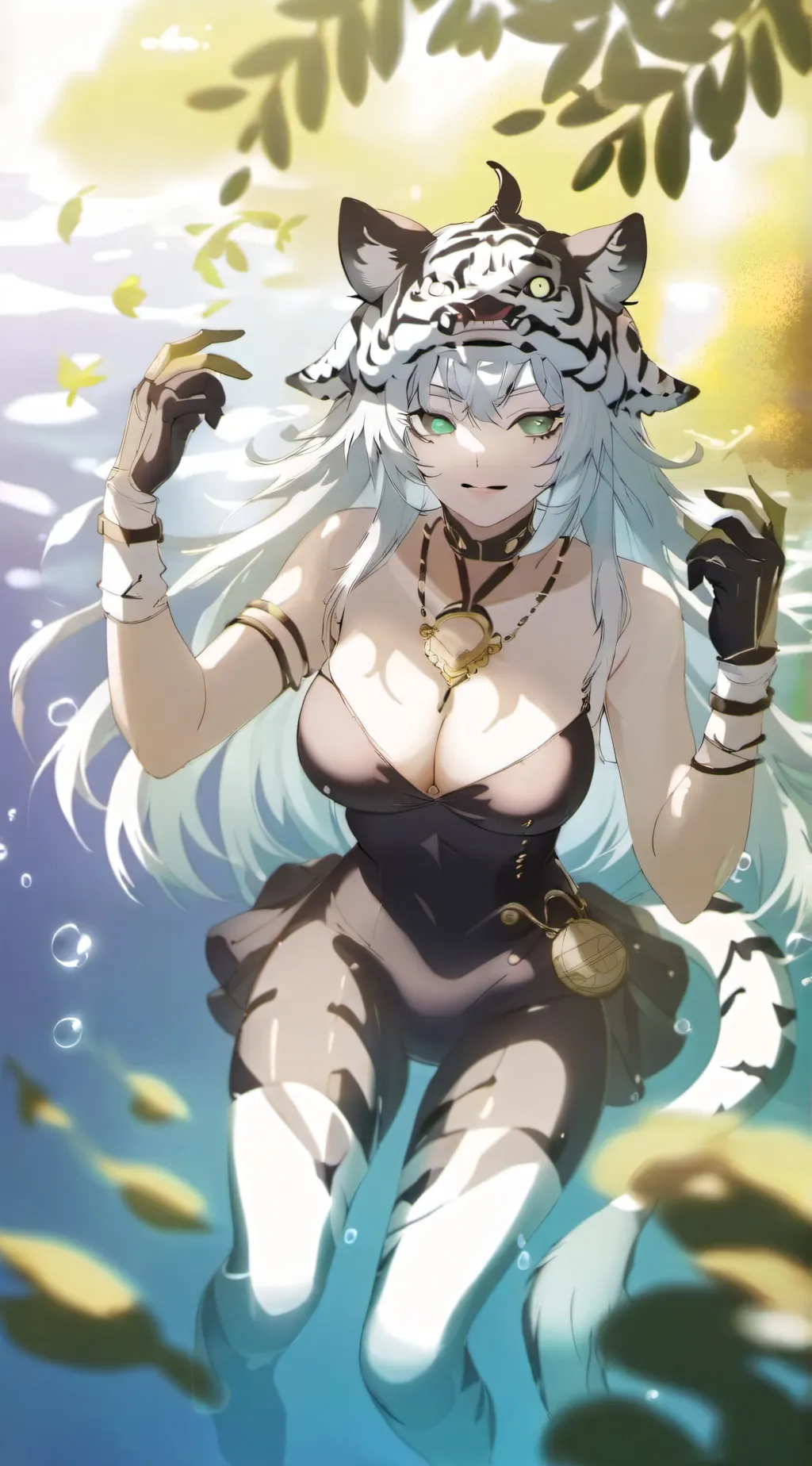 ai character: Monoku background