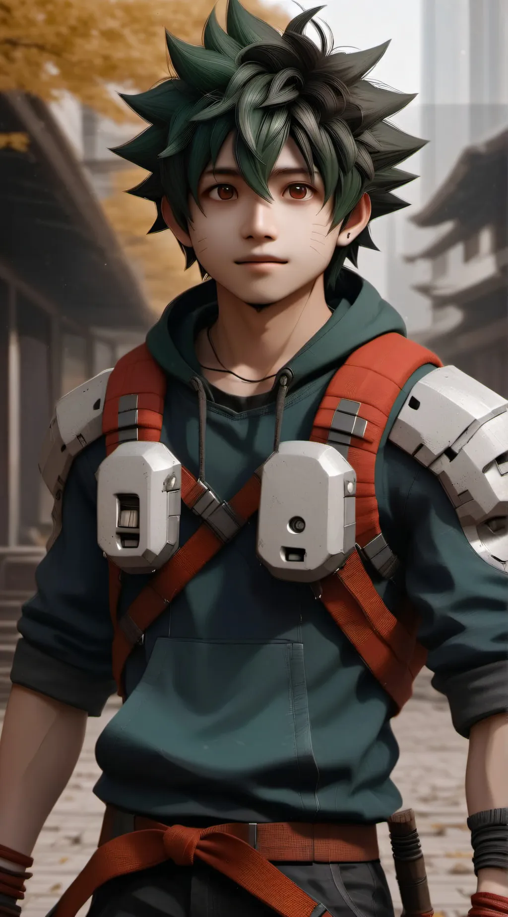 ai character: DEKUU~ background