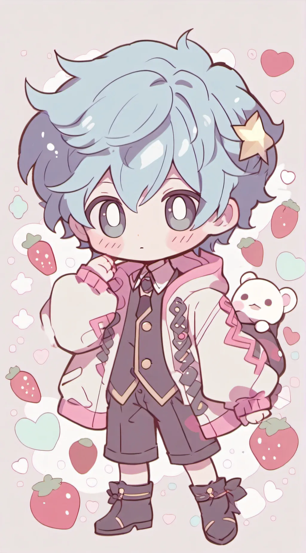 ai character: vox but u drunk 5 background