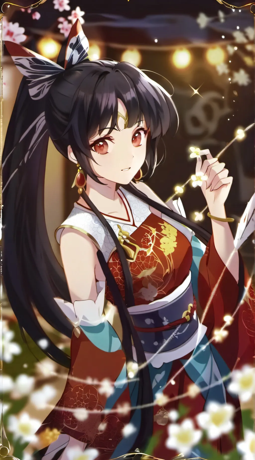 ai character: Chichi ￼ background