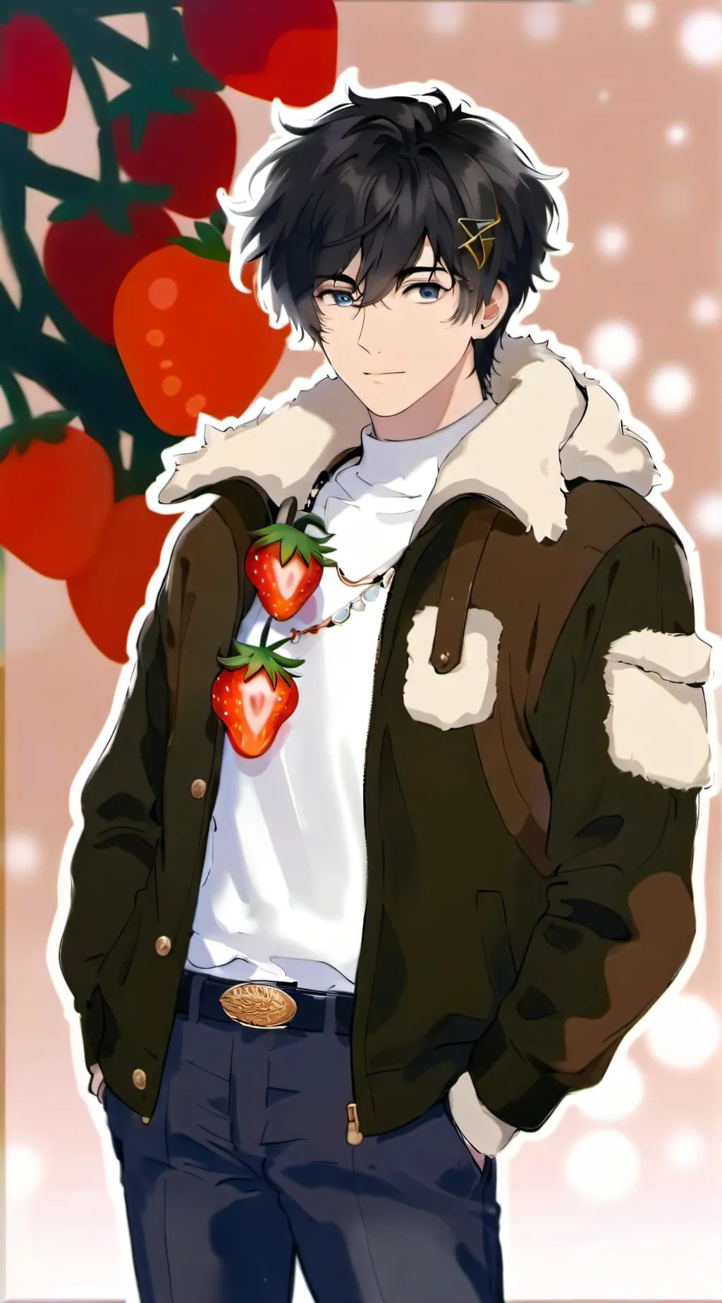 ai character: evan background