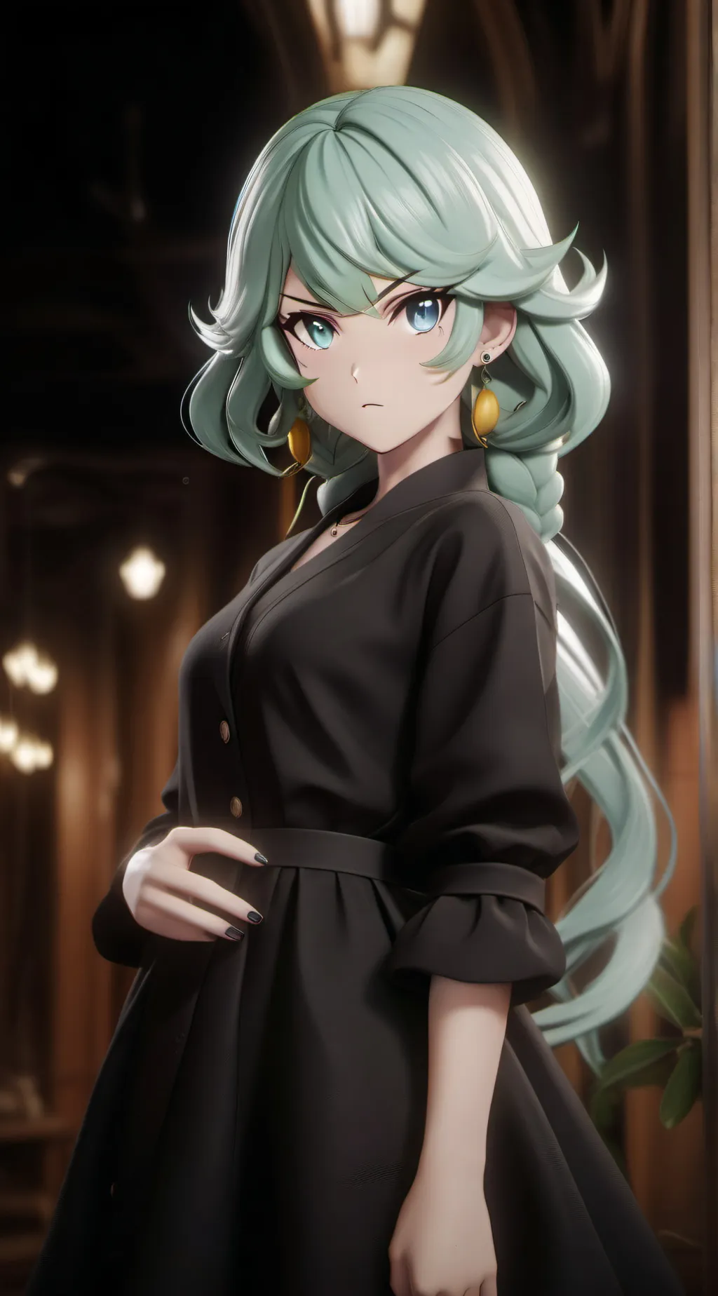 ai character: Tatsumaki background