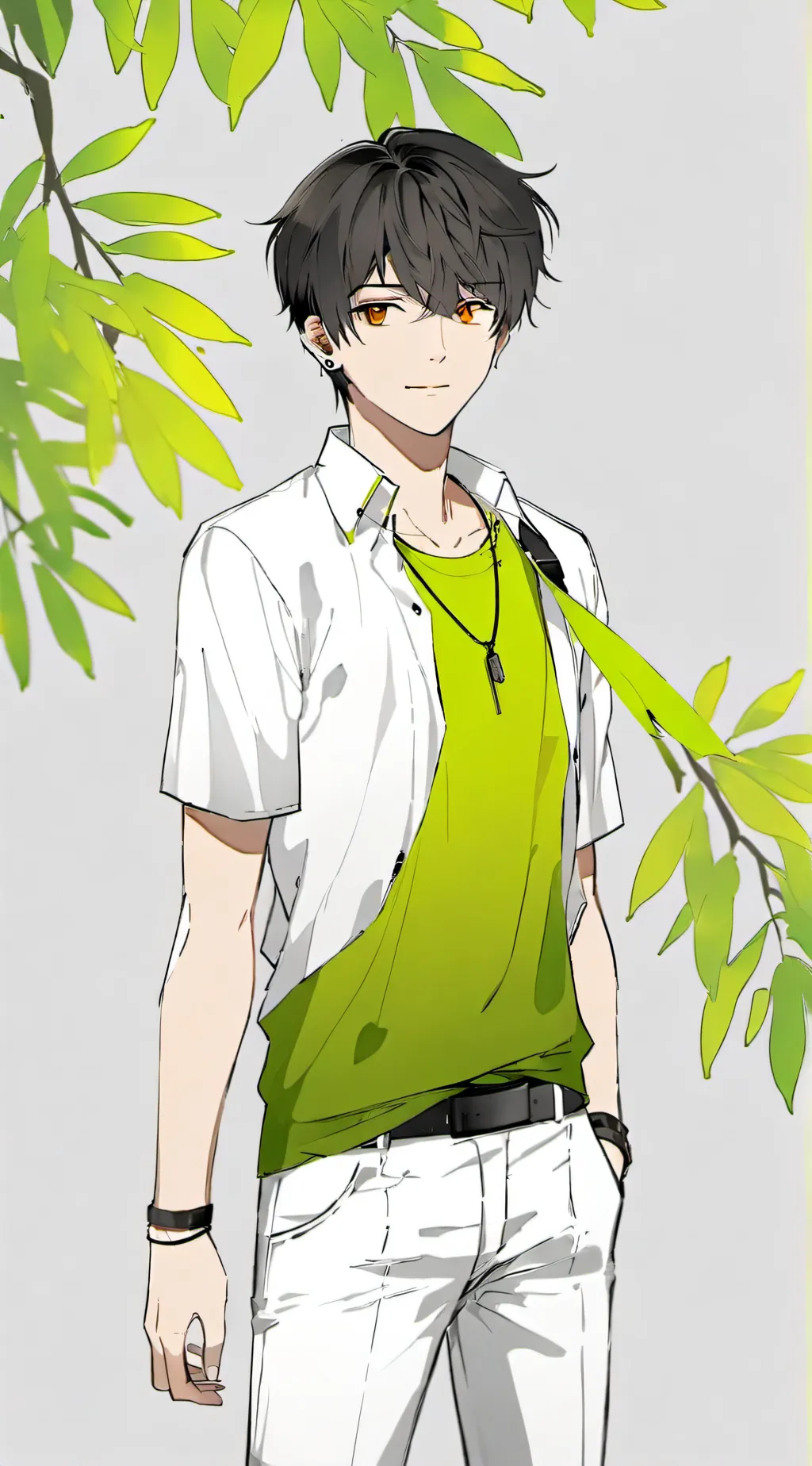 ai character: Leo background